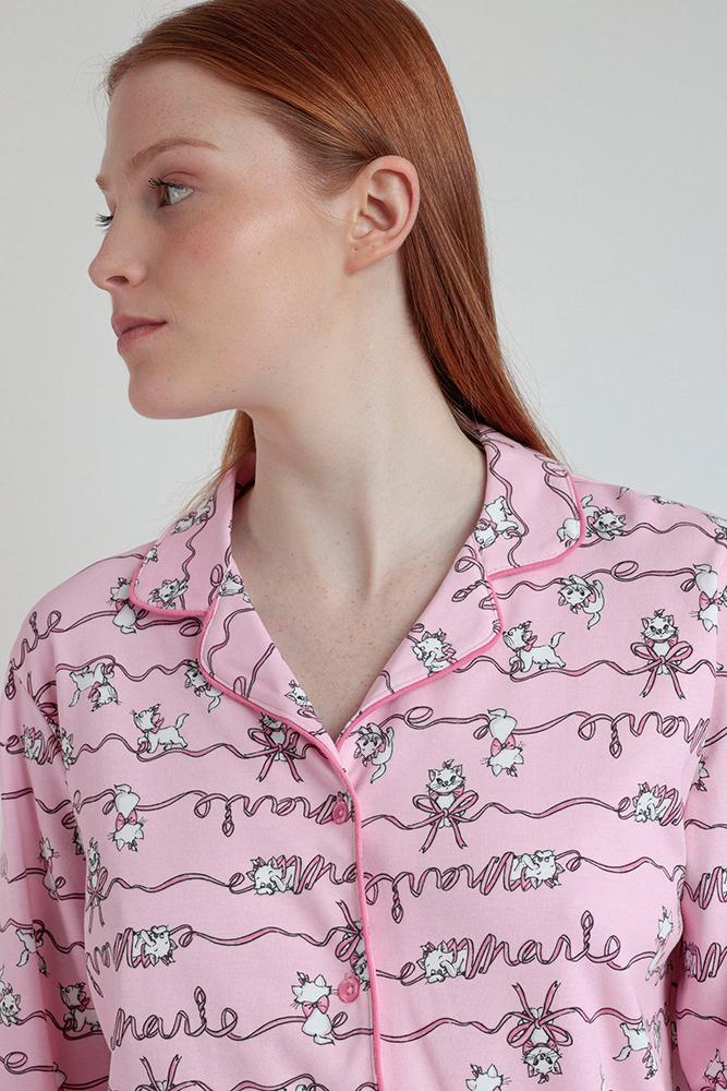 PIGIAMA DONNA ROSA DISNEY 63665 MARIE B DISNEY